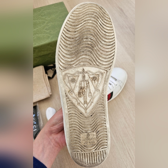 Authentic Gucci Ace Sneaker - Picture 5 of 7